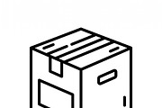 42 Vector Warehouse Outline Icons, an Outline Icon by adenpinkstore (Thumbnail 13 of 19)