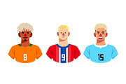 World Cup Avatar Doodle Illustration, a Sport Illustration by SLAB! Design (Thumbnail 3 of 3)