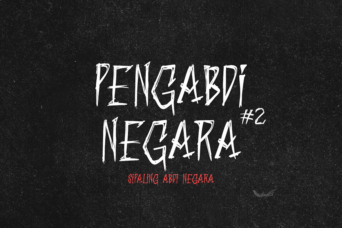 Scary Monday – Horror Font, a Handwritten Font by Ideal Eksis (Photo 3 of 6)