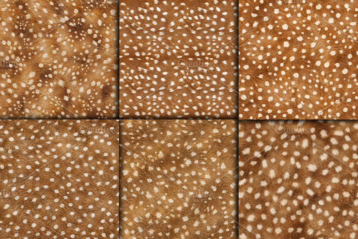 Realistic Fawn Print Fur Texture, a Pattern Graphic by Artonix (Photo 3 of 4)