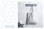 TOILE DE JOUY BLUE & BLACK, an Object Graphic by Knopazyzy (Thumbnail 10 of 19)