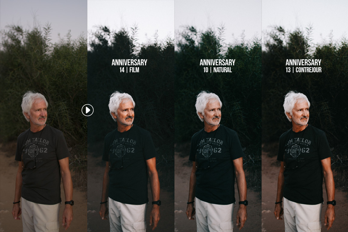 Anniversary - 50 Lightroom Presets preview 7