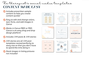 Mental Health Templates Therapist