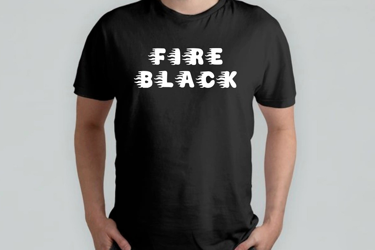 Fire Blaze - Flame Font, a Font by Fourteen Letter (Photo 2 of 9)