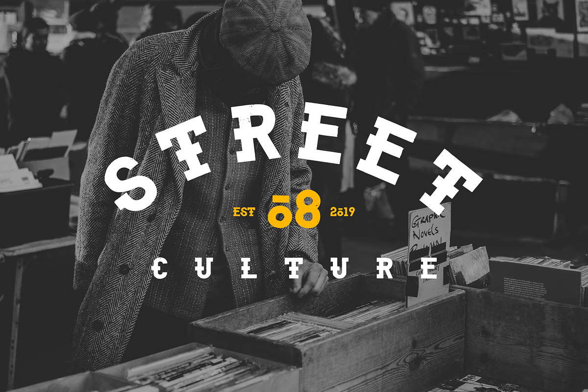 GOBR Bold + Strong Font preview 4