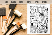 Stencil Reading Woman Book Lover, a Person Illustration by MARYCRAFTIRIA (Thumbnail 2 of 3)