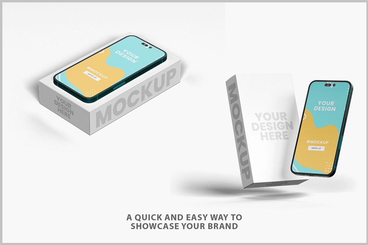 Phone with Box Mockup psd, an Android Mockup by Bruno's Shop (Photo 3 of 4)