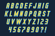 Bright lights show alphabet design, an Object Graphic by RevelStockart (Thumbnail 4 of 6)