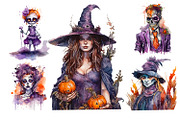 Halloween, big holiday set., an Object Illustration by AkvarelRiver (Thumbnail 8 of 10)