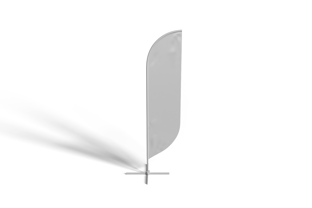 Flag Mockup, an Advertising Mockup by mockupbuys (Photo 11 of 26)