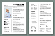 Clean Resume Layout, a Resume Template by ContestDesign (Thumbnail 2 of 3)