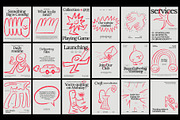Wonky Social Media Pack, a Social Media Template by Dirtybarn (Thumbnail 2 of 7)