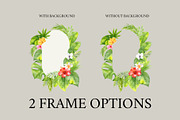 Tropical Elegance. Watercolors, a Decorative Illustration by Liliia Polos Illustration (Thumbnail 6 of 12)
