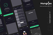 Hungries Wireframe UI Kit for Food, an UI Kit Template by SyalUIUX (Thumbnail 3 of 9)