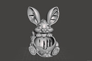 Bunny Organizer 3D Print STL, an Animal 3D Model by Creative Art (Thumbnail 4 of 4)