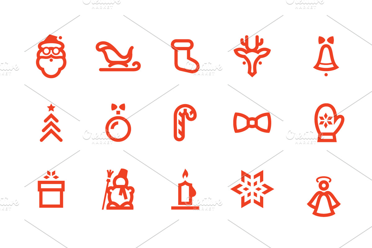 Christmas Icons preview 2