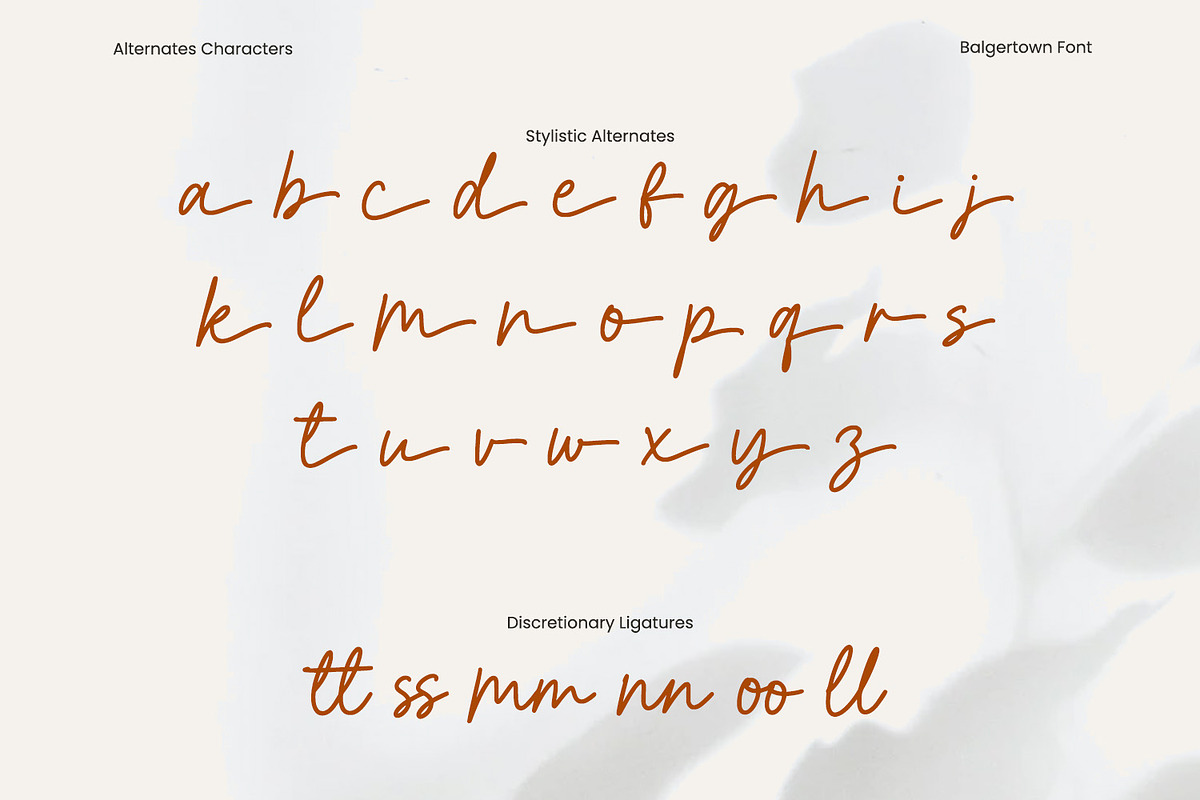 Balgertown, a Handwritten Font by yumnatype (Photo 10 of 10)