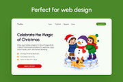 60 Christmas Flat Illustrations, a Decorative Illustration by Brickclay (Thumbnail 3 of 11)