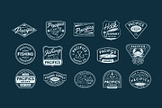 Fishing Badge, an Illustration by Skilline Supply Co. (Thumbnail 3 of 10)
