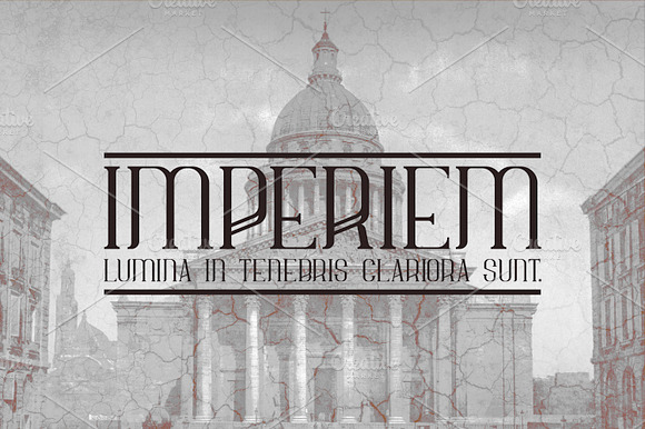 Imperiem Typeface preview 5