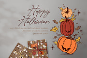 Happy Halloween Print and Patterns, an Object Graphic by MeadowFox (Thumbnail 1 of 8)