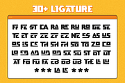 Rond Box - Heavy Font, a Sans Serif Font by Pandeka Studio (Thumbnail 9 of 10)