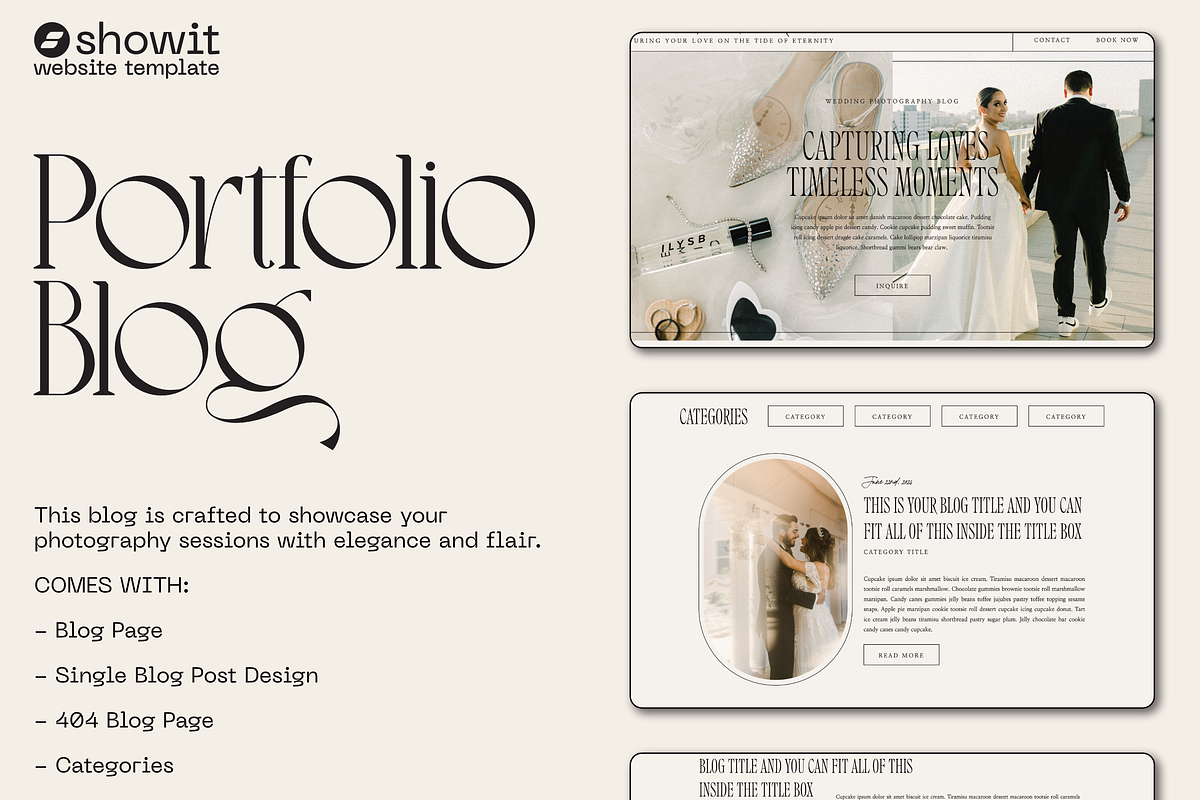 Ocean Embrace Showit Web Template, a WordPress Template by Divinely Guided Studio (Photo 4 of 7)