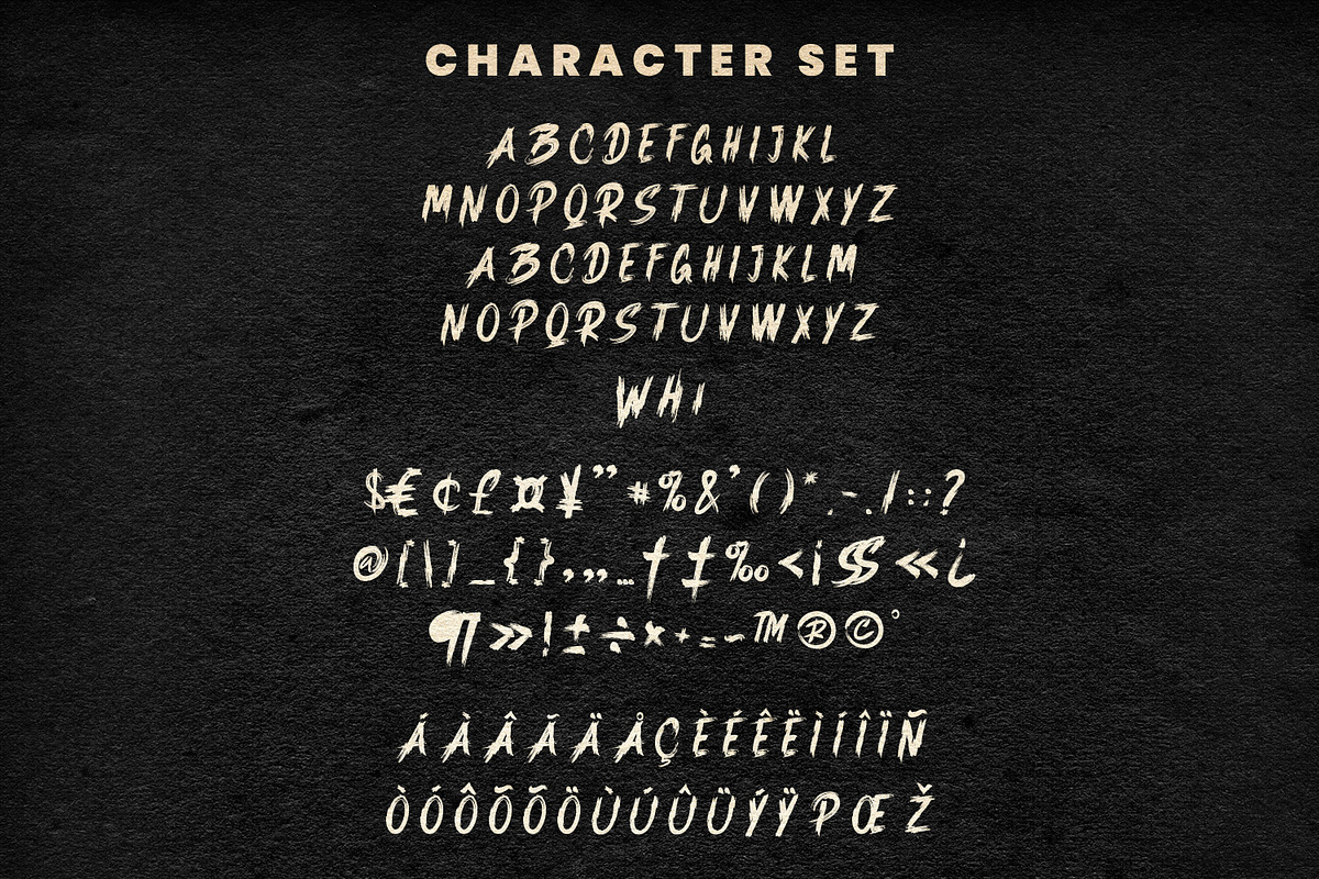 Sortning Rangers Brush Font, a Handwritten Font by Maulana Creative (Photo 4 of 7)