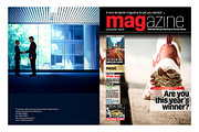 Magazine Template InDesign 01, a Magazine Template by Love Graphic Design (Thumbnail 9 of 28)