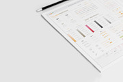 One Page UI Style Guide, a Stationery Template by Sargatal (Thumbnail 3 of 4)