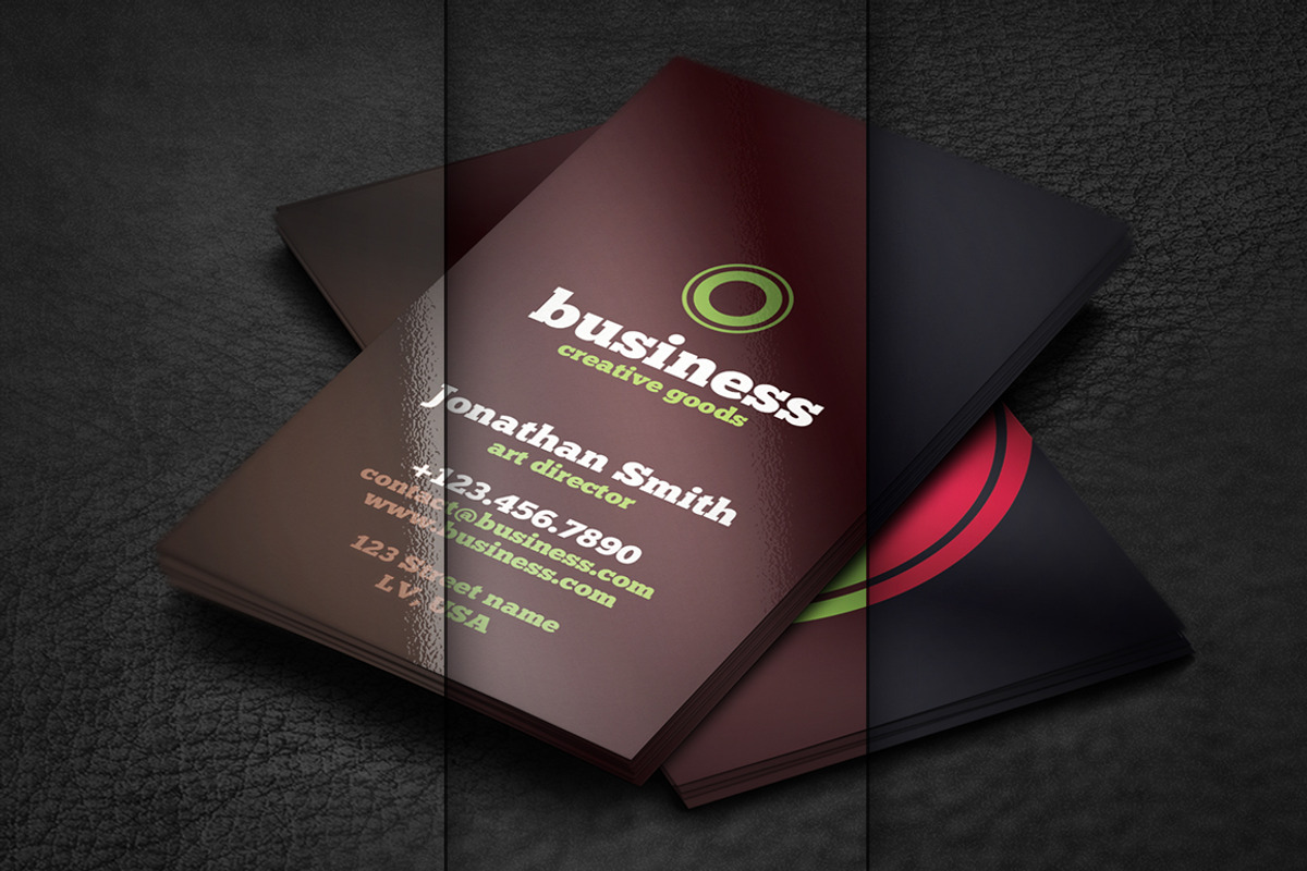 Typo Business Card, a Business Card Template by artnook (Photo 5 of 5)