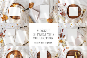 Autumn Card Mockup 3.5x2 Name Fall1