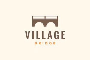 bridge classic construction logo, a Branding & Logo Template by devastd