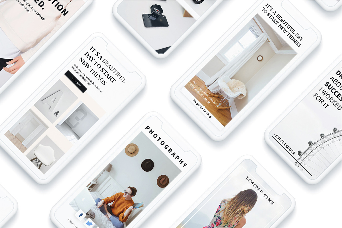 New Style Instagram Stories, a Social Media Template by Milos Knezevic (Photo 5 of 8)