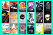 55 Music Flyer Bundle, a Design Template by PopotLane (Thumbnail 2 of 4)