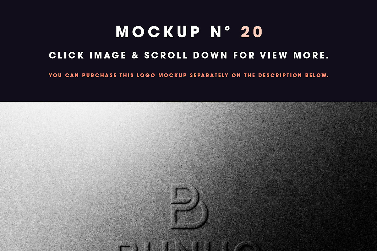 50 Logo Mockup Branding Bundle - V3, an Advertising Mockup by Asylab (Photo 25 of 57)