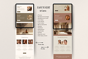 Luxurious Spa Canva Website Template, a Landing Page Template by HAYAG Creatives (Thumbnail 7 of 7)