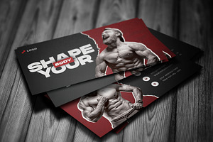 Sports Gym Business Card