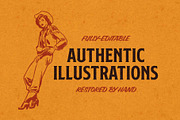 Western Illustrations Retro Bundle, a Graphic by FM Era Studio (Thumbnail 2 of 6)