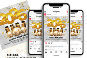 New Year Flyer, a Flyer Template by AfzaalGraphics (Thumbnail 2 of 2)