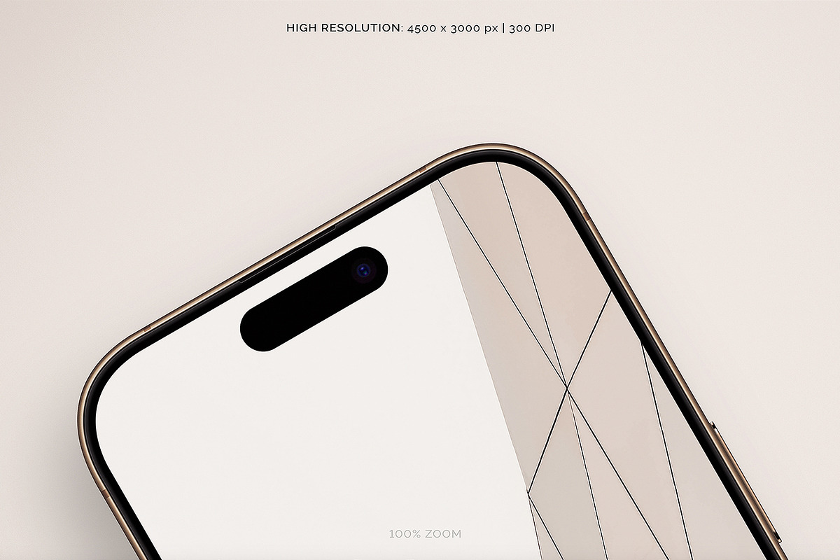 iPhone Pro Max Mockup - 9 Scenes, an iPhone Mockup by Limitless Design (Photo 5 of 11)