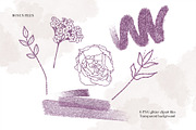 Isolated real flowers clipart set, an Object Graphic by The Graphic Parade (Thumbnail 9 of 14)
