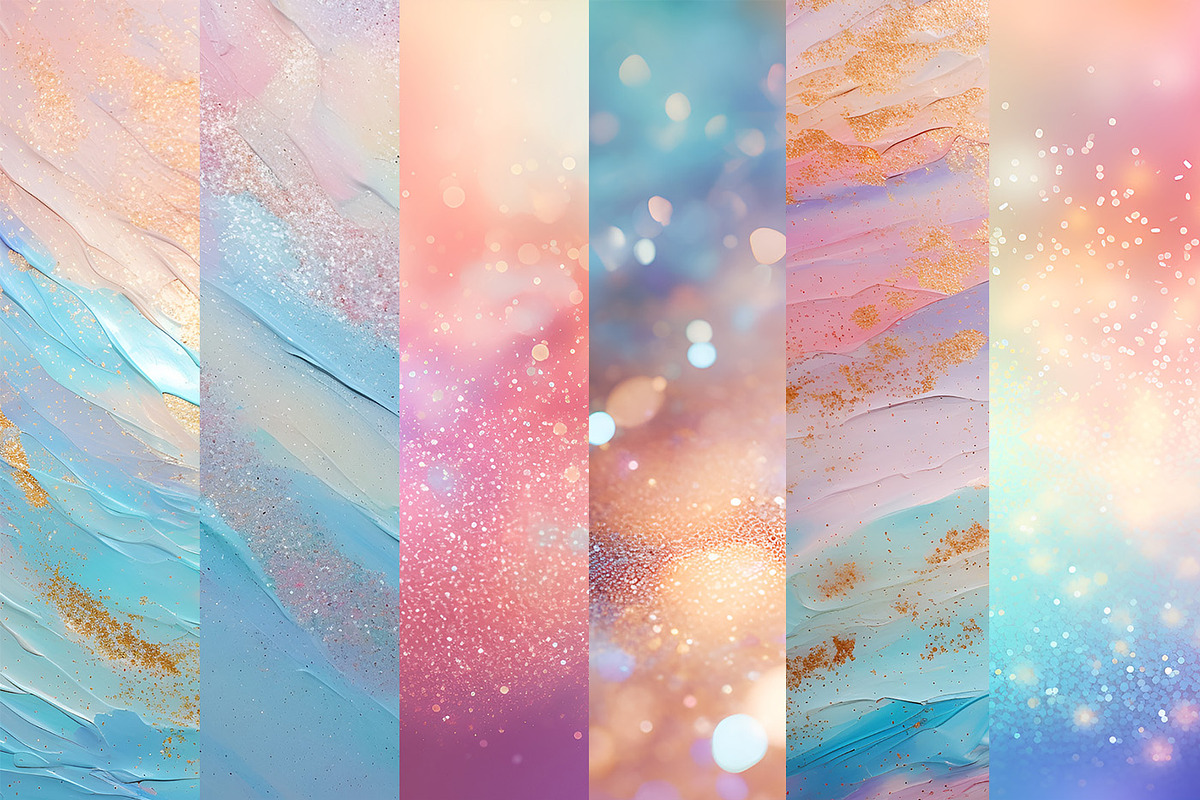 Rainbow Glitter. Backgrounds, a Background Graphic by MuzaArtStudio (Photo 5 of 7)