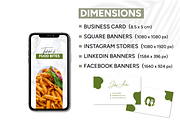Food Business Branding Templates, a Social Media Template by Branding by Kellsey (Thumbnail 4 of 5)