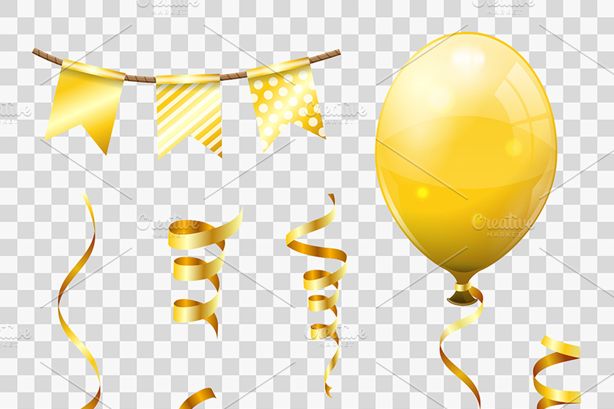 Birthday, Carnival, Christmas Decor, a Decorative Illustration by TAlex (Photo 6 of 6)