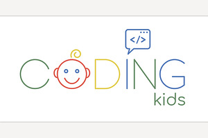 Children coding school branding idea, a Person Illustration by Anna's Shop