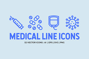 Medical Line Icons