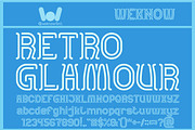 Aquarius font, a Font by weknow (Thumbnail 2 of 8)