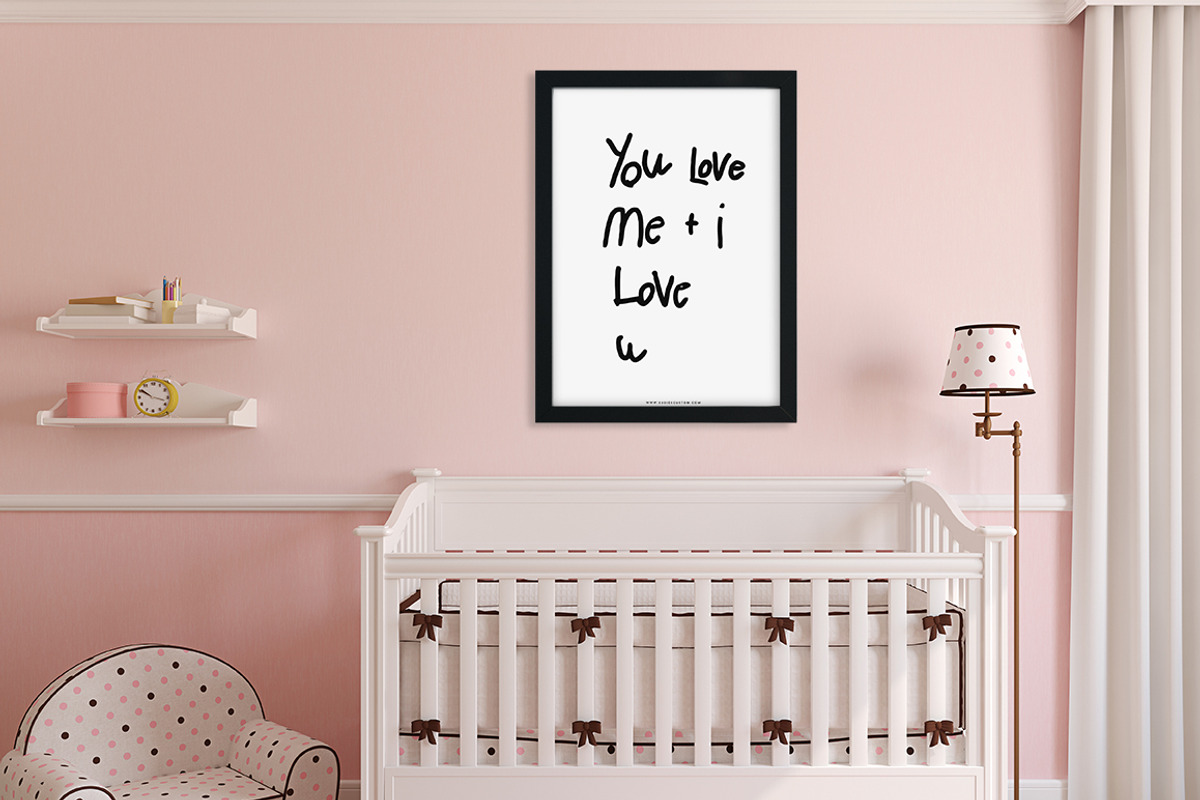 Kid Poster Quote, a Decorative Illustration by 1208designs