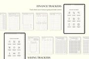 Boho Digital Budget Planner, a Templates & Theme by Digital_Mind (Thumbnail 5 of 10)